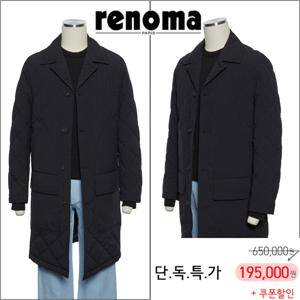 F/W 가을/봄/초겨울까지 입는 트렌치코트 세미오버핏 블랙컬러 RPIMBH01A EK3653