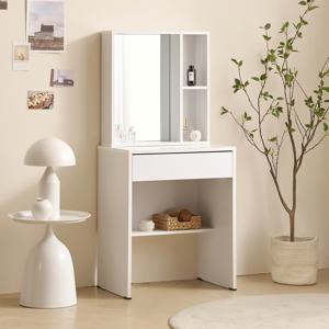 네오 클린디 600 거울 수납 화장대 NES1654