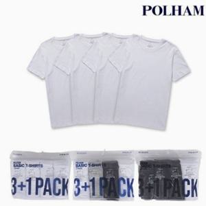 1+1 공용 3+1PACK 반팔 티셔츠 패키지 PHE5TR3900
