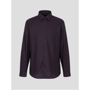 레이온 혼방 미니 체크 약기모 셔츠 - 와인 (MA5964AJ3Z)