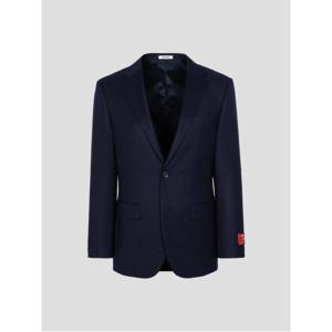 REDA 울 캐시미어 솔리드 레귤러 핏 수트 재킷 - 네이비 (RX5901P11R)