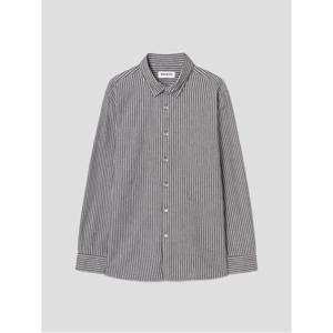 트윌 스트라이프 셔츠 - 그레이 (RY5864P423)