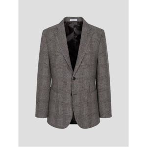 울혼방 멀티체크 재킷 - 브라운 (RY5811P36D)