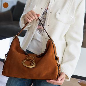 캠든_CAMDEN G로고 버클 숄더백 HP3A3A03