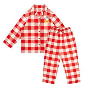 [정상가98000원] [WOMEN] 레드 체크 마우스 파자마 세트_BU53UJ503
