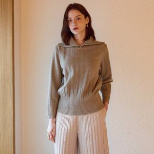 [최초가 178000원] 세일러 카라 플리츠 블라우스(2colors)_YI10WRPBL01