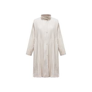 [최초가 285000원] 하프 트렌치 플리츠 코트(2colors)_YJ02WNPBY01