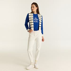 여성 카고 조거 팬츠 화이트(MQ322LPT92)