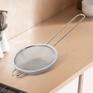이유식채망 스텐채반 채 미니 기름거름망 체반 손잡이 타공체망 이유식준비물만들기