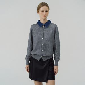 데님 카라가디건_CD5AD601