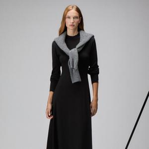 [공식] 25FW 여성 마우패상트 [MAUPASSANT R] 원피스 블랙 PRWKN004G0FBK