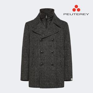 [공식] 25FW 남성 피틀로크[PITLOCH CHECK R] 코트 다크그레이 PRMCT001G0FDG