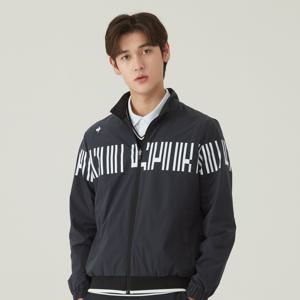 르꼬끄골프 남성 보더 로고 점퍼