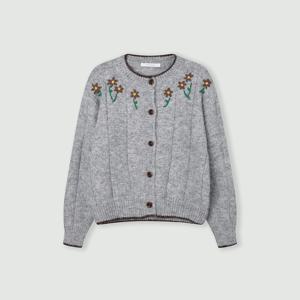 플라워 버튼 가디건_CD5WD611