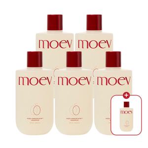 [매드뷰티] MOEV 아누카틴 샴푸 300ml*5병+샴푸 300ml 1병 더!