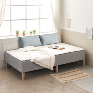 파로마 솔트 우디 일체형 침대 SS 독립라텍스형 mjd169