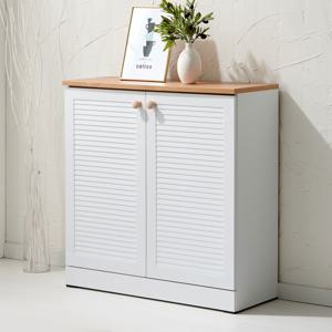 파로마 솔트 화이트 갤러리 800 소형 신발장 mct150