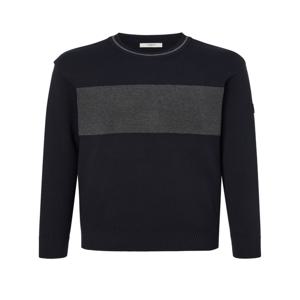 헤지스 골프 [[24FW]] HUSW4C921N3 [간절기필수템][ONLINE EXCLUSIVE] 네이비 남성 컬러배색 라운드