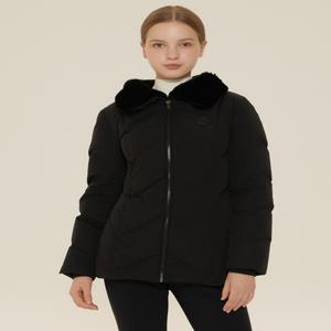 헤지스 골프 여성 [[24FW]] HWJU4D751BK 블랙 여성 스윙 구스다운 점퍼