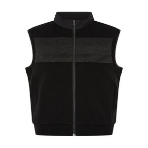 헤지스 골프 [[24FW]] HUSW4D771BK 블랙 남성 니트 하이브리드 풀집 다운 베스트