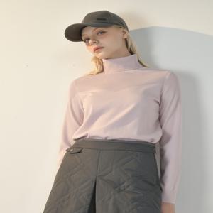 골프 여성 [[24FW]] DNSW4D751P1 [PREMIUM] 라이트핑크 하이넥 기본 니트 스웨터