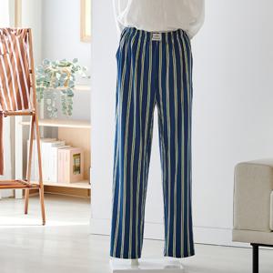 소프트슬립 스트레치 피치기모 팬츠 네이비그린 XL