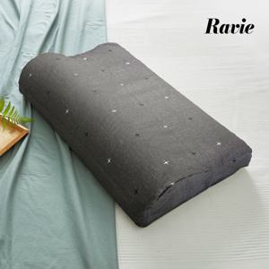 천연라텍스 굴곡형 슬림 경추베개디자인