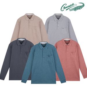 스트라이프 우븐 카라 티셔츠 CDAA8TS3401