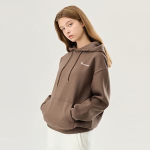 트로피 자수 기모 후드 (QP423THDO1)