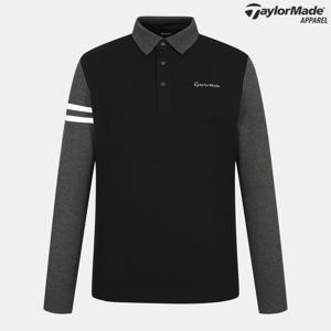 남성 니트 소매 폴로 티셔츠 TMTPN3341-199