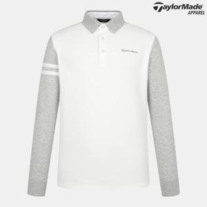 남성 니트 소매 폴로 티셔츠 TMTPN3341-101