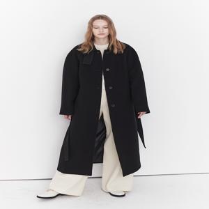 [모우트] SINGLE BALMACAAN LONG COAT_moat black [MO21WCT004C]