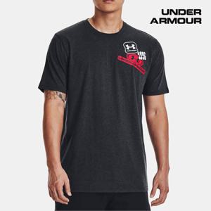 남성 UA 스티커 그래픽 반팔 1377282-001