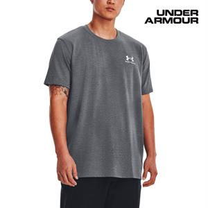남성 UA 로고 엠브로이더드 헤비웨이트 반팔 1373997-012