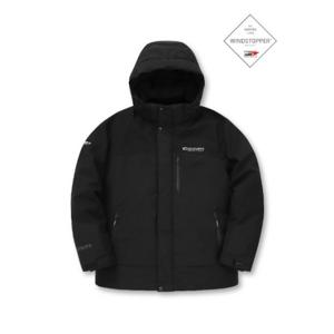 디스커버리패딩 EQF DMDJ7K046-BKS 남성 베르겐 고어 윈드스토퍼 구스다운 숏패딩