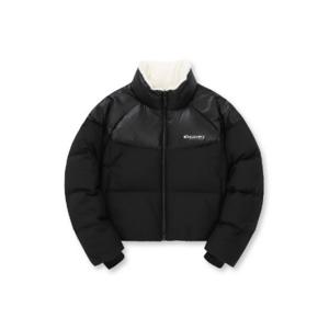 디스커버리패딩 EQF DWDJ97046-BKS 여성 올리브 크롭 글로우 다운