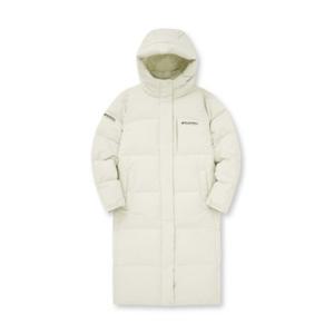 디스커버리패딩 EQF DWDJ68046-IVD 여성 레스터G RDS 구스다운 롱패딩