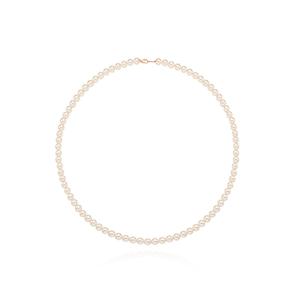 [티르리르] 14K 핑크골드 마티니 펄 롱비드 목걸이 TNSK4P22031M-S