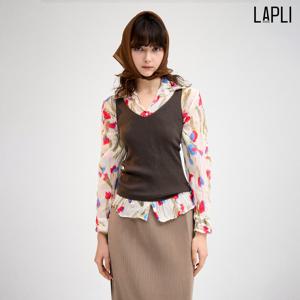 [최초가 69000원] 투웨이 울 니트 슬리브리스_LKTSS125002