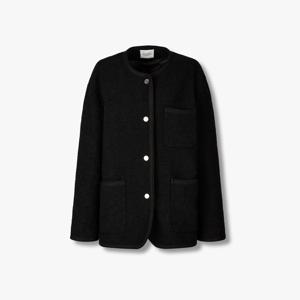 포켓 노카라 트위드 자켓 9165412881