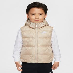 나이키 자카드 후드 베스트 베이지 3-7세 A254VE188P