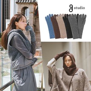 [지스튜디오] 25FW 캐시미어 스팽글 장갑