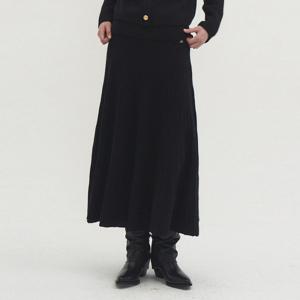 [최초가958,000]캐시미어100% 다니엘라 플레어 스커트_SSK241001