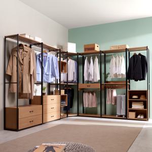 Ditto 드레스룸 800 3단 서랍 시스템행거 착불