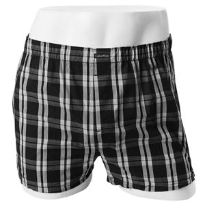 캘빈클라인 언더웨어 남성속옷 트렁크 CK 남자팬티 NB4006 체크블랙