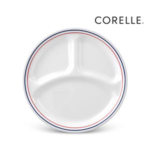 코렐 레드앤블루 삼절접시 소 1P RNB-385