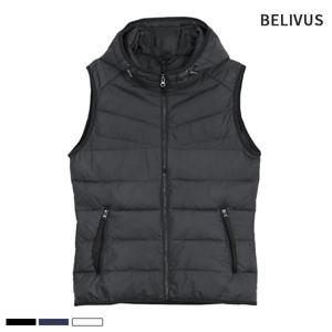 빌리버스 남성 경량 조끼 WS086 가벼운 패딩 후드 베스트