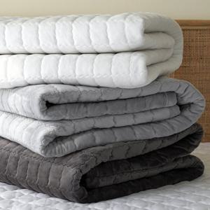 균일가 겨울 극세사 침대패드 카페트 SS/Q