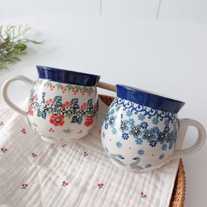 폴란드그릇 아티스티나 폴란드머그컵 젠틀맨 350ml