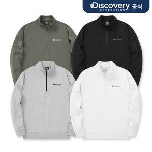 니트 에센셜 반집업 트레이닝 맨투맨 4종 택1   DXTR30044-SET